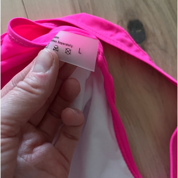 Hot Pink Barbie One Piece Bathing Suit - Picture 5 of 6